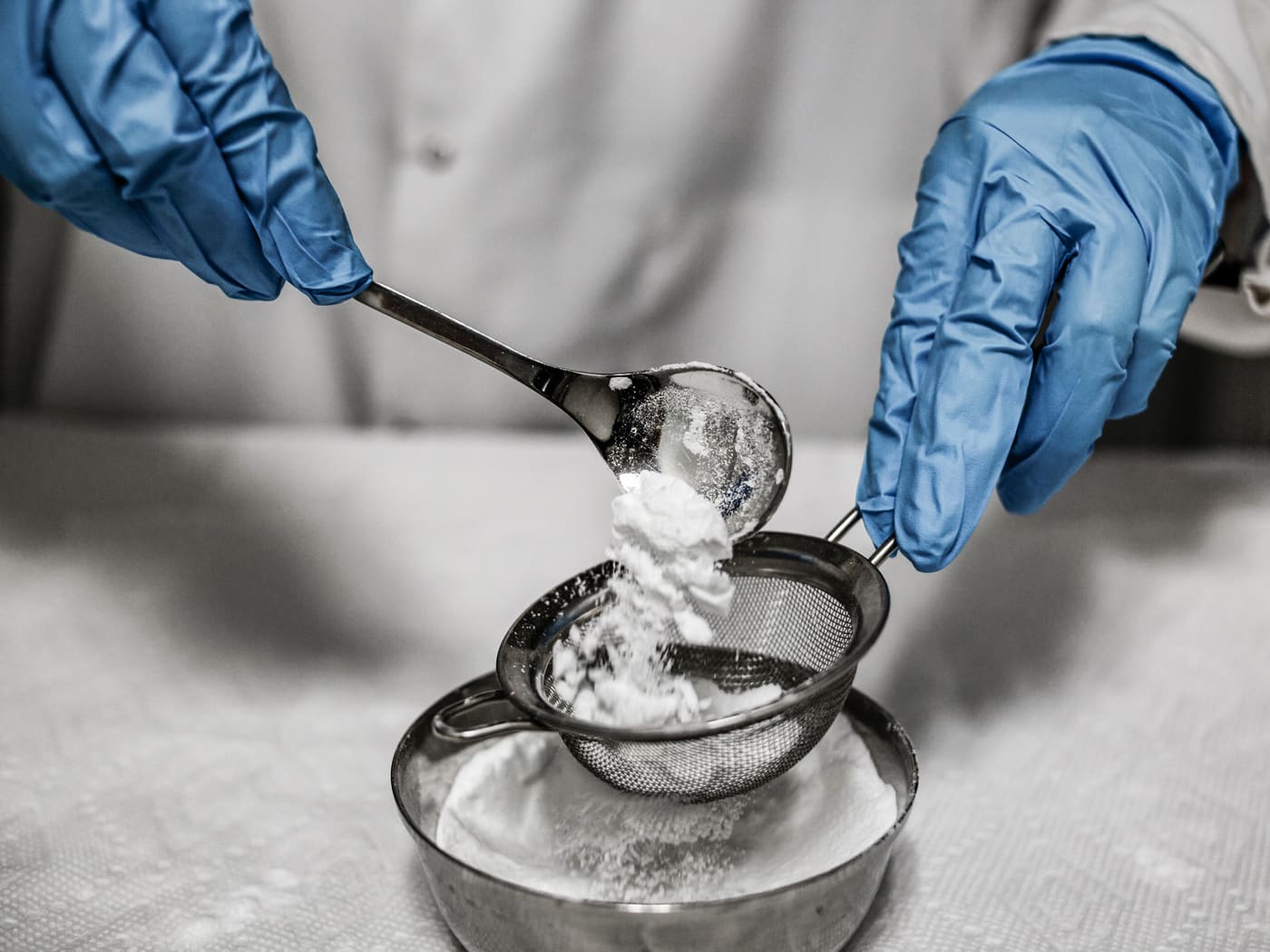 Lab powder formulation